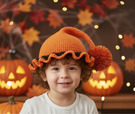 Knitted Kid Hat - Make Halloween Extra Special! ✨