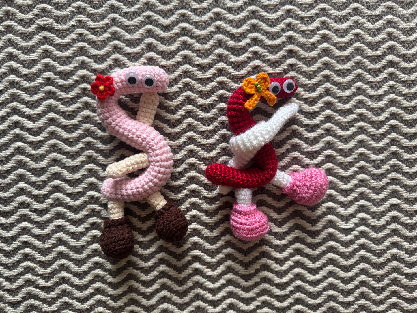 Personalized Crocheted Letter Critters - Custom Alphabet Plushies
