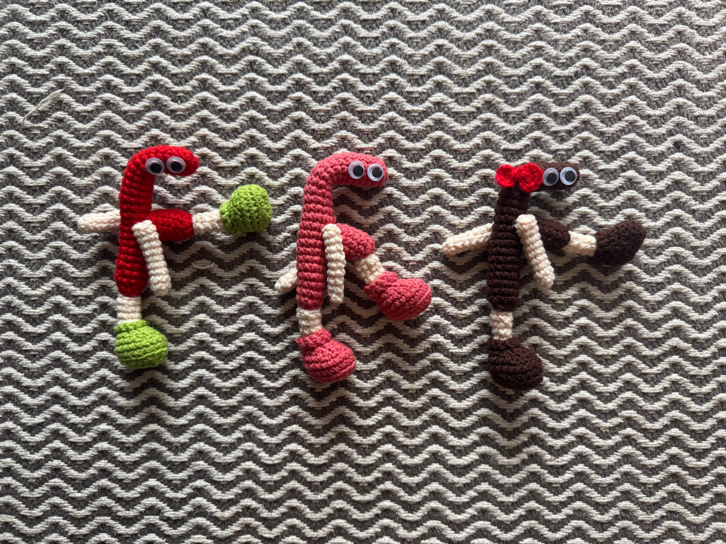 Personalized Crocheted Letter Critters - Custom Alphabet Plushies